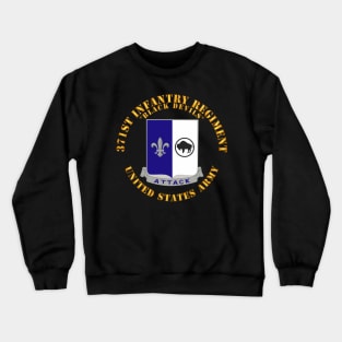 371st Infantry Regiment - DUI (V0) - Black Devils Crewneck Sweatshirt